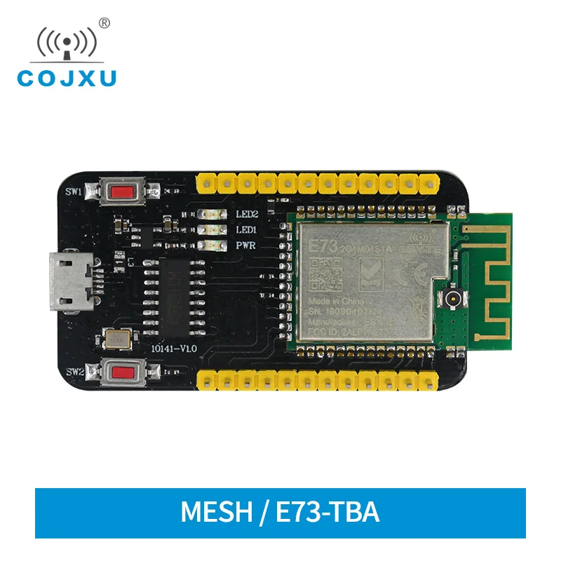 NRF52810 тестовая плата сеточная сеть Bluetooth 5 0 ARM 2 4 Ghz mW IPX PCB антенна E73-TBA беспроводной