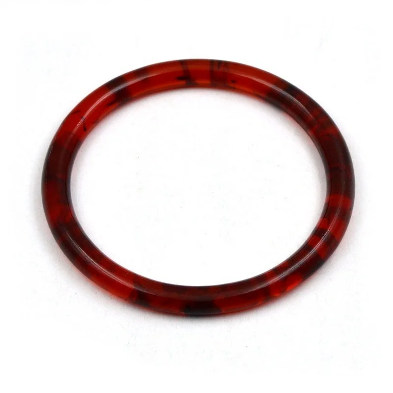 10Pcs 12cm Acrylic Bag Handbag Handle Acrylic Tortoise Shell Hawksbill Color Plastic Resin Purse Bag Handle DIY Obag Handle