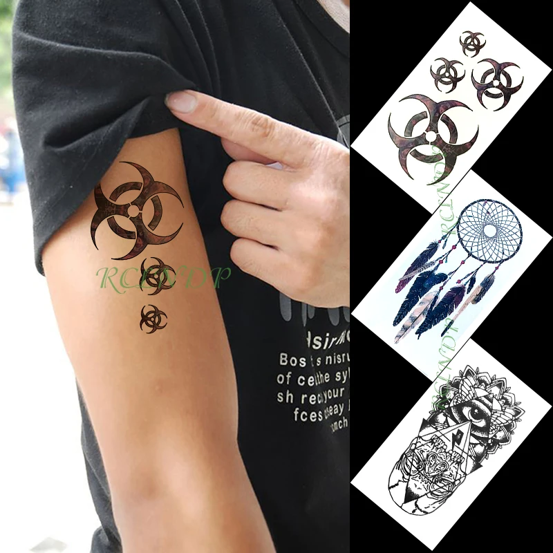 

Waterproof Temporary Tattoo Sticker Planet Rose Flower Snake Small Tatto Flash Tatoo Fake Tattoos For Girl Women Men Kid