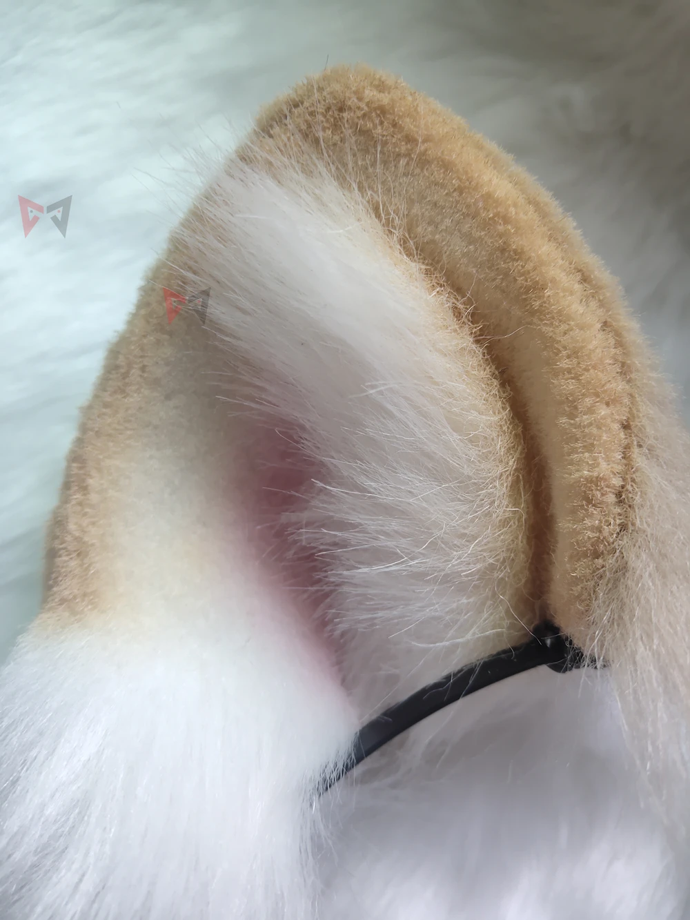 Новый цвет коричнево-фиолетовый С украшением в виде кошачьих ушек и сердечком