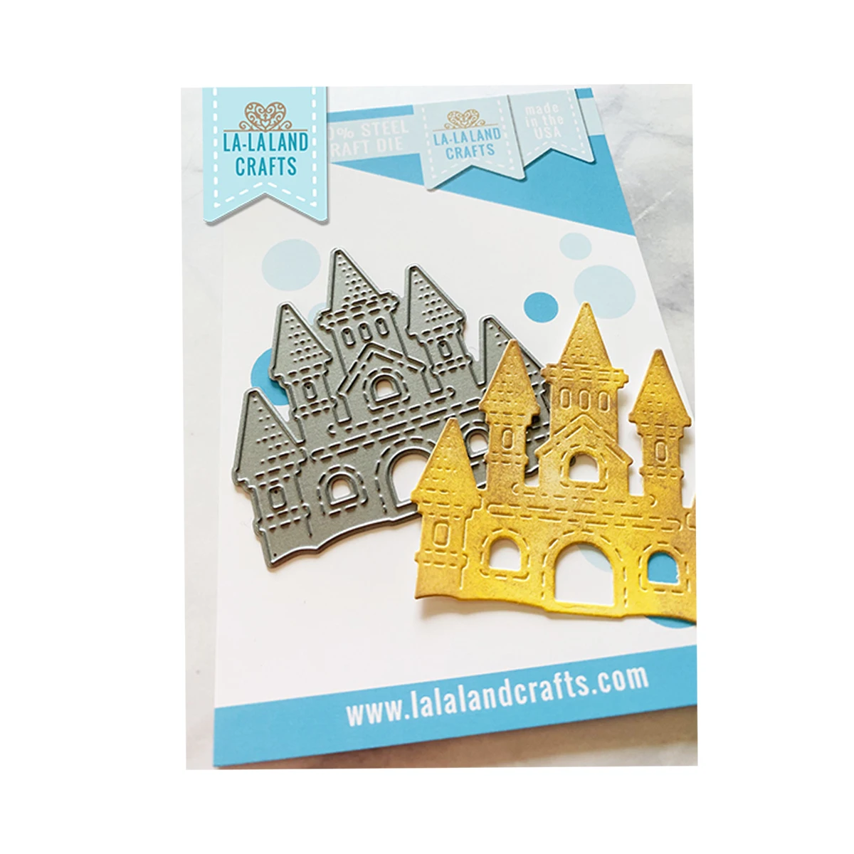

Castle Metal Cutting Die Scrapbook Embossed Paper Card Album Craft Template Cut Die Stencils Stamps New for 2021 Arrive