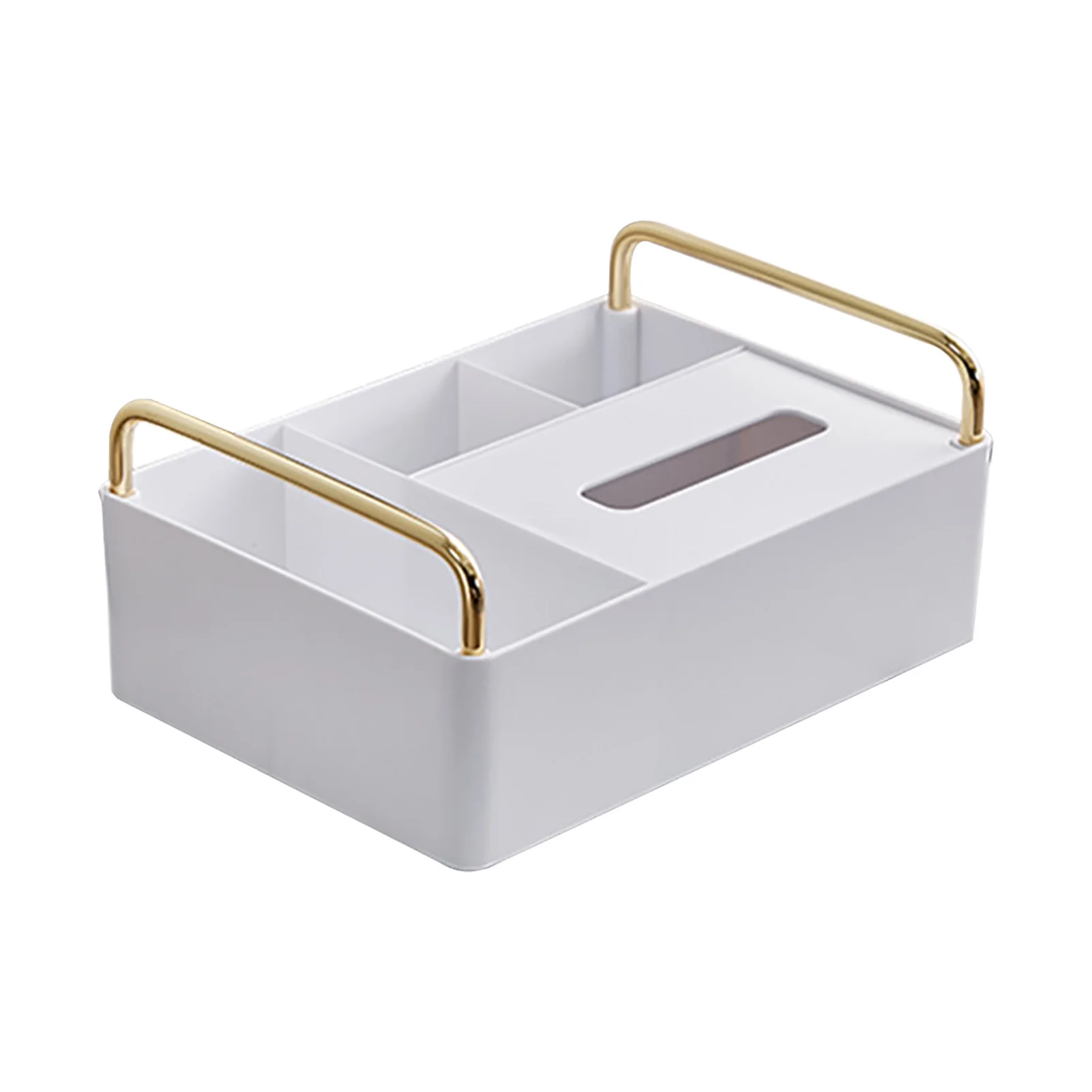 

Настольный пульт дистанционного управления для самостоятельной сборки, коробка для салфеток с 4 отделениями для спальни, домашний декор, ко...