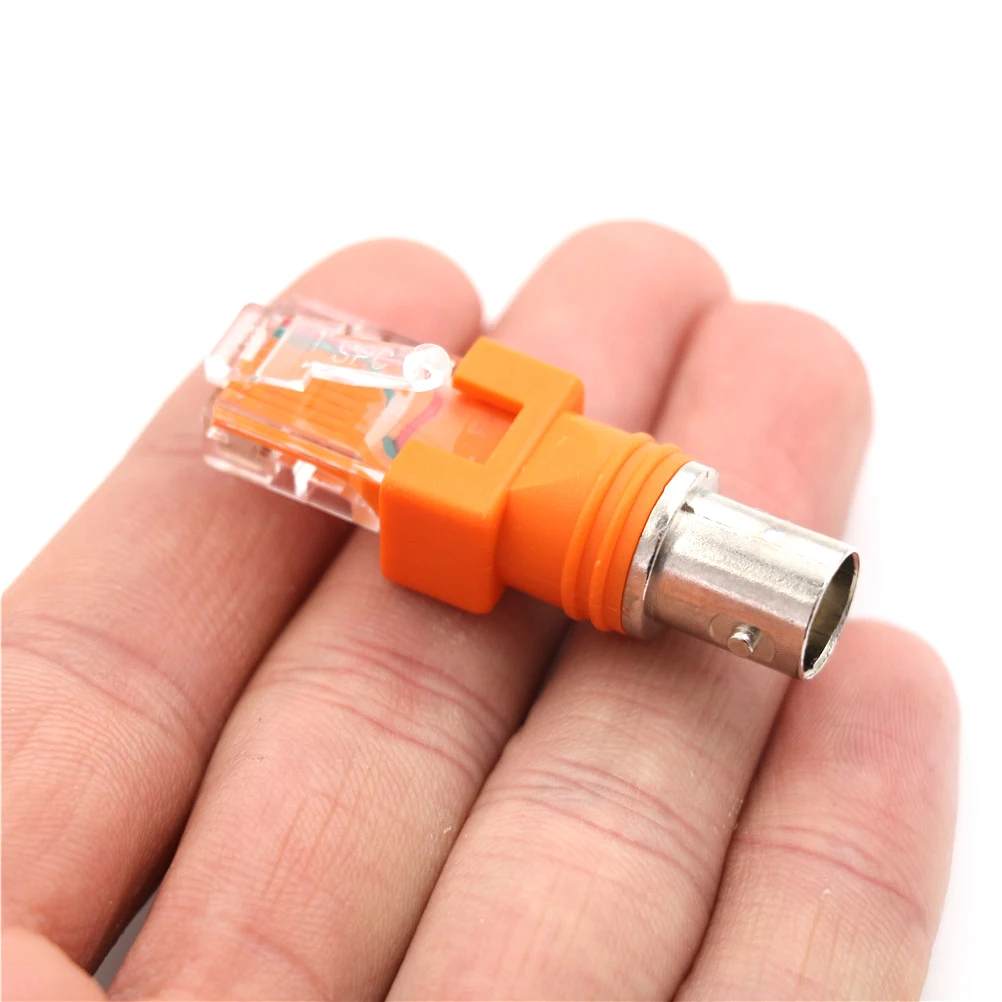 1 шт. RJ45 к BNC разъемы Шасси Панель крепление монитора Женский Мужской адаптер