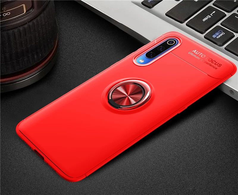 ДЛЯ VIVO V17 Neo чехол с металлическим кольцом на палец Матовый Мягкий ТПУ силиконовый чехол на заднюю панель для VIVO Y7s S1 индийская версия IQOO Neo чехол для телефона