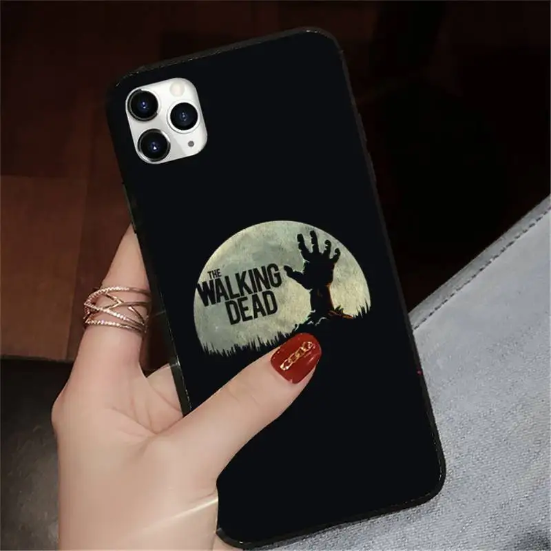 

The Walking Dead Phone Cases for iPhone 11 12 pro XS MAX 8 7 6 6S Plus X 5S SE 2020 XR
