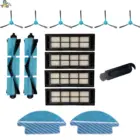 Тканевая швабра, основная роликовая щетка, боковые щетки, Фильтры HEPA для аксессуаров Cecotec conga 3090 Запчасти для пылесоса