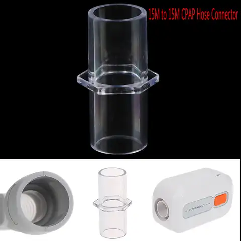 15 m to15M Mini hose connector CPAP bathtub oxygen adapter for pipes for air mask on the nose
