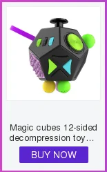 Magic cubes 12-sided decompression toy anti-stress squeeze fun 7-10 years relieve stress Games and Puzzle increase concentration
