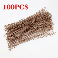 100pcs dent pulling wavy wires for spot welder panel pulling wiggle wires spot welding machine consumables 320mm long