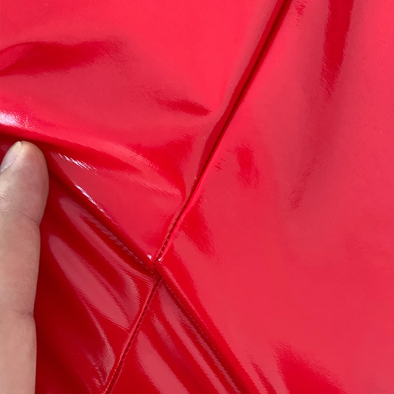 Женская мини-юбка-карандаш из искусственной кожи с высокой талией | Юбки