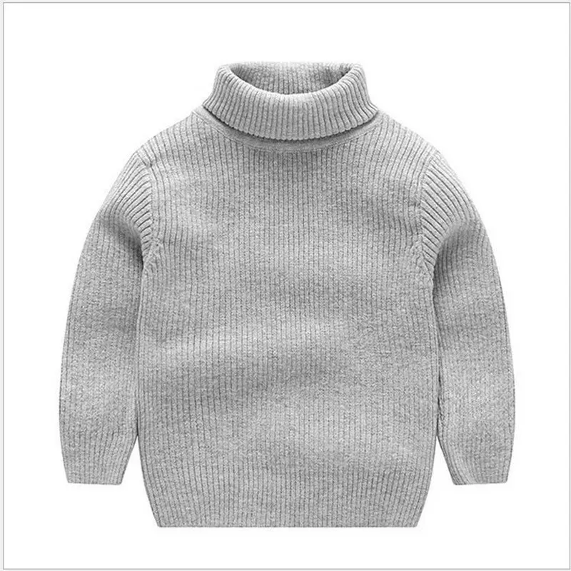 

Turtleneck Boys Sweater Clothes For Girls Tops 2021 New Knitwear Autumn Spring Winter Pullover Kids Sweater Baby Girl Sweaters