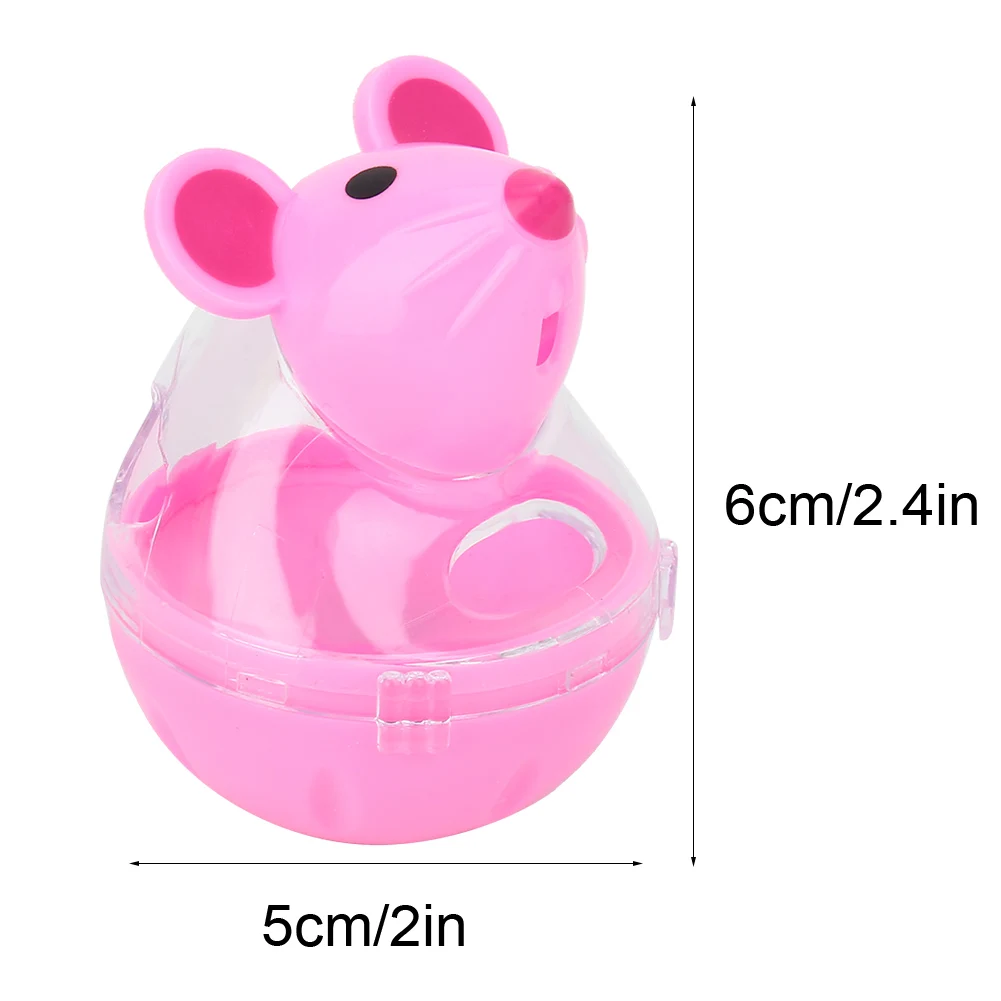 Милый питомец игрушка-кормушка кошки-мышки форма еда прокатки утечки чаша