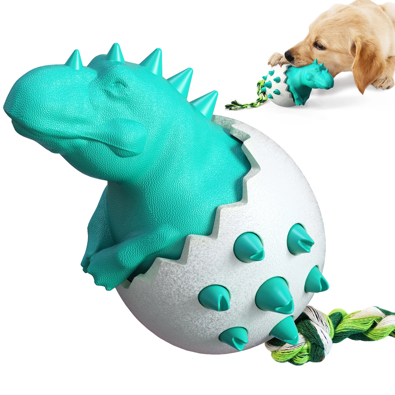 

2021 New Dog teething stick leaking ball toy dog toothbrush resistant to chewing gum