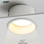 Встраиваемый потолочный светильник 5 Вт, 7 Вт, 12 Вт, 15 Вт, круглый белый, точечные потолочные светильники, не мерцающий, без бликов, для коридора