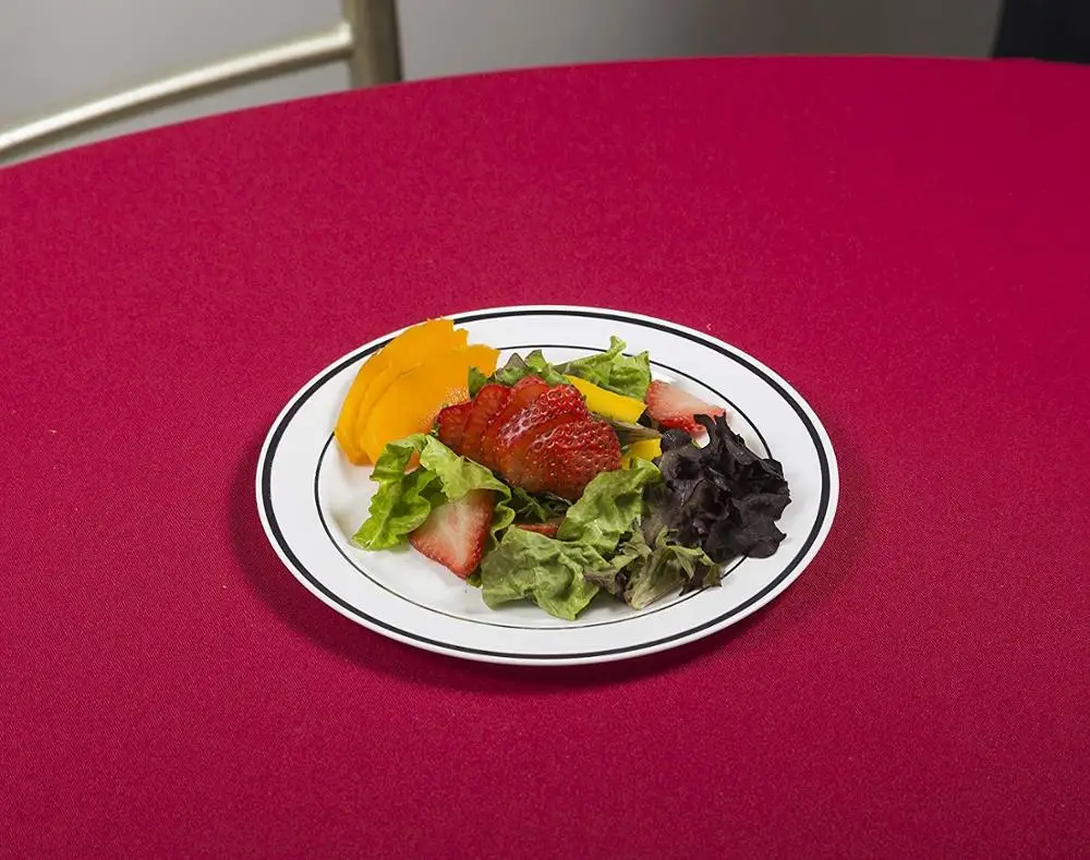 

25 Pieces Silver Plastic Plates, White Disposable Plates,silver rim Dinner Plates ,Salad/Dessert Plates for Weddings& Parties