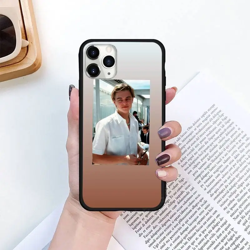 

Leonardo Dicaprio young cool Phone Case for iPhone 11 12 pro XS MAX 8 7 6 6S Plus X 5S SE 2020 XR mini