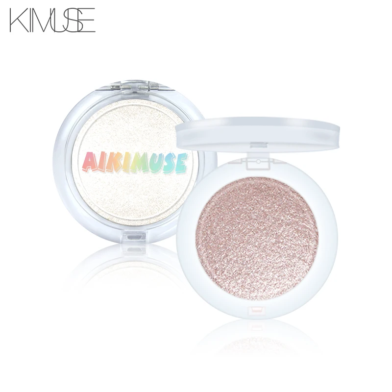 KIMUSE Glow Kit хайлайтер макияж Мерцающий Порошок хайлайтер палитра база осветитель изюминка лица Контур Золотой бронзатор