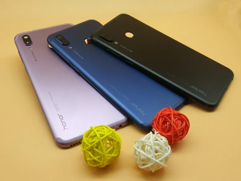 100% Оригинальный чехол для Huawei Honor Play задняя крышка батарейного отсека без боковых