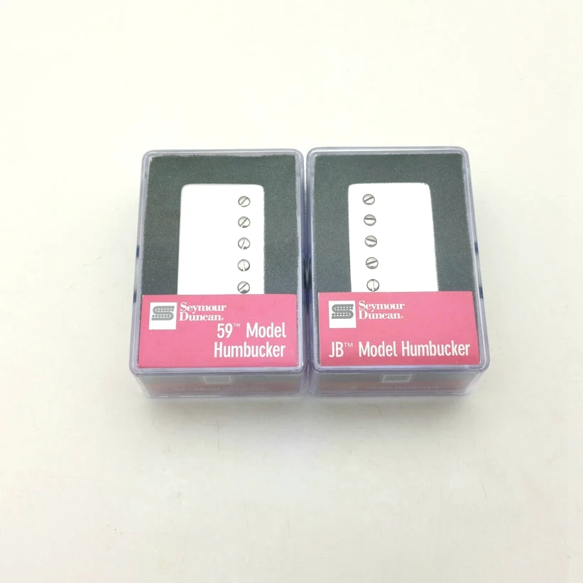 Комплект звукоснимателей гитары 4C хамбакер звукосниматель никель Серебряный