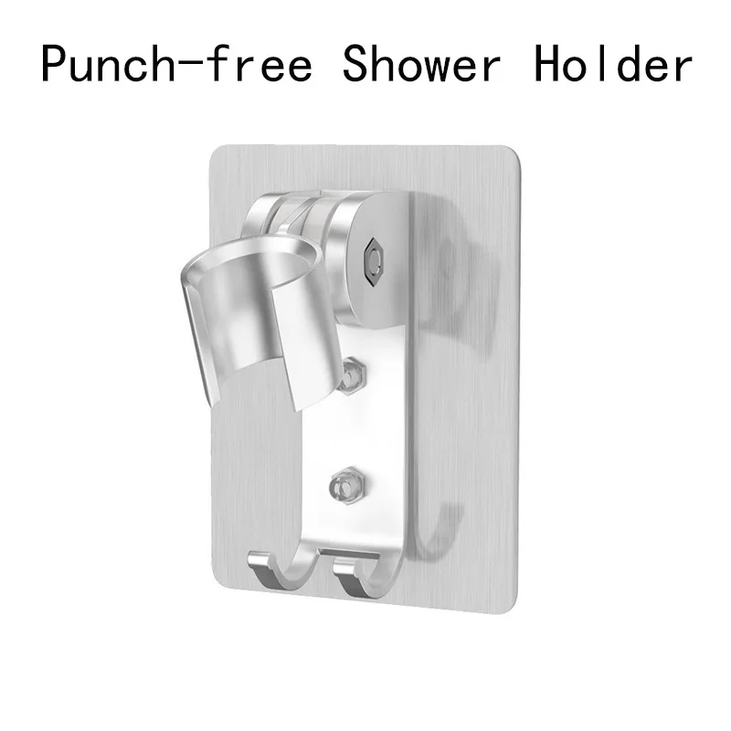 

Shower Head Handheld High Pressure 5 Spray Settings Showerheads 59 Inch 304 Stainless Steel Explosion-Proof Hose Shower holder