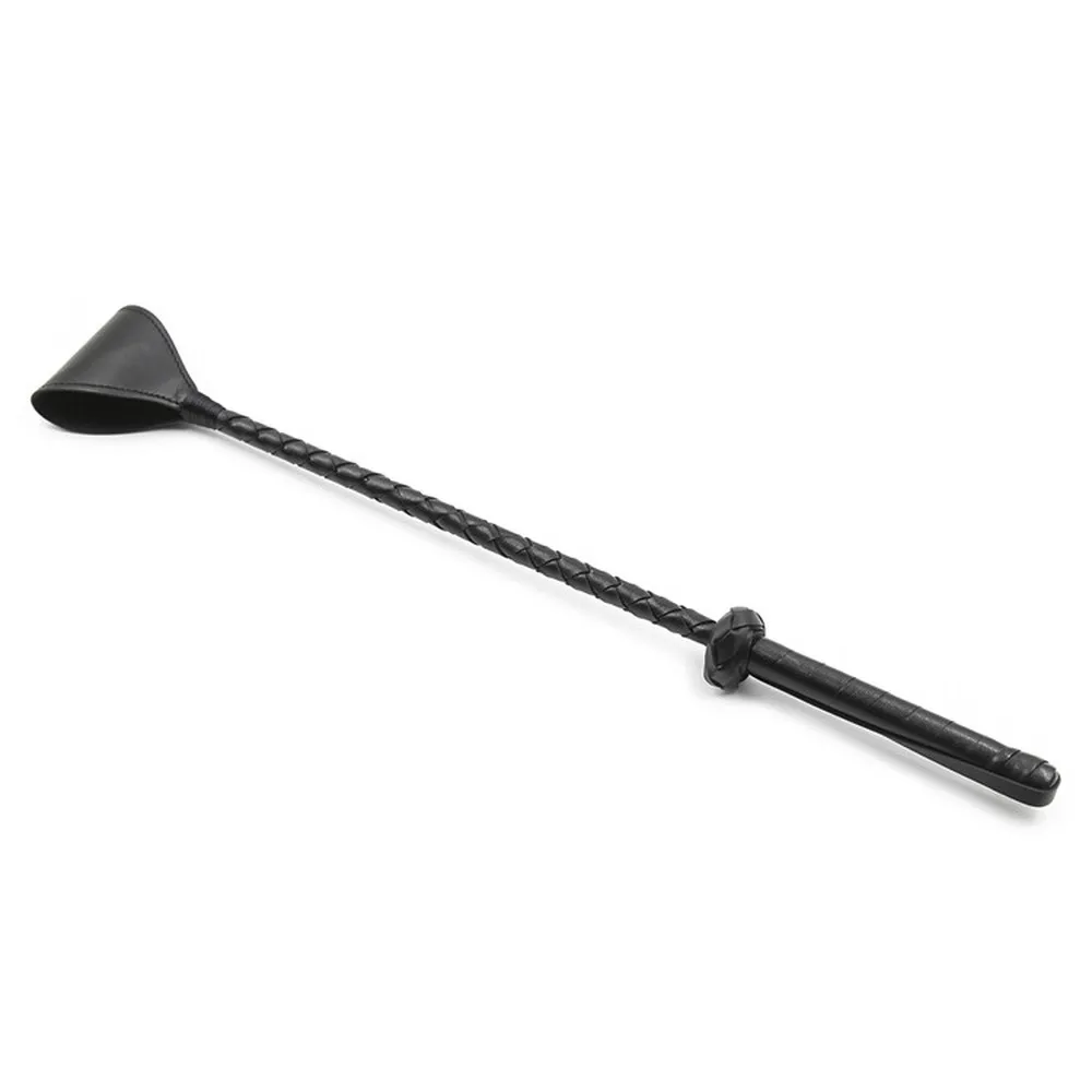 52 см черная бриллиант весло длинная плеть флирт БДСМ бондаж секс-игрушки для