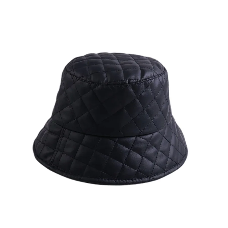 

Beige Bucket Hat Women's Korean-Style All-Match Autumn Winter Japanese Big Head Circumference Temperament Bucket Hat