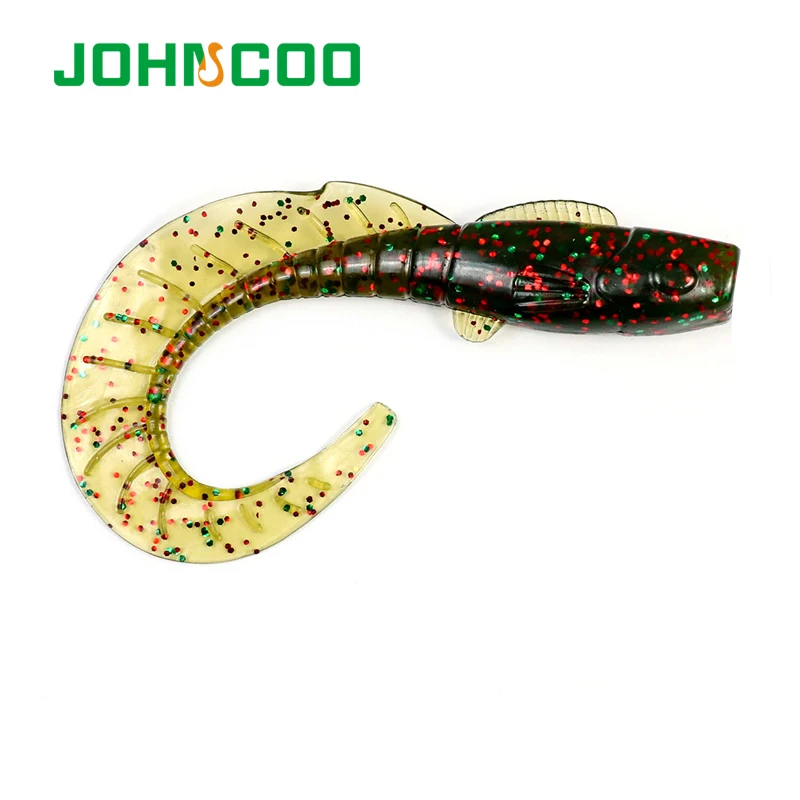 Johncoo 4 шт блесны искуственные паллет мягкий червяк приманка для рыбалки 10 5 см 13 г мягкие приманки длинный