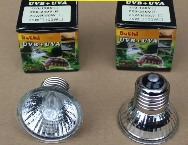 E27 UVA+UVB Full-spectrum sun lamp reptile heating pet basking bulb | Лампы и освещение