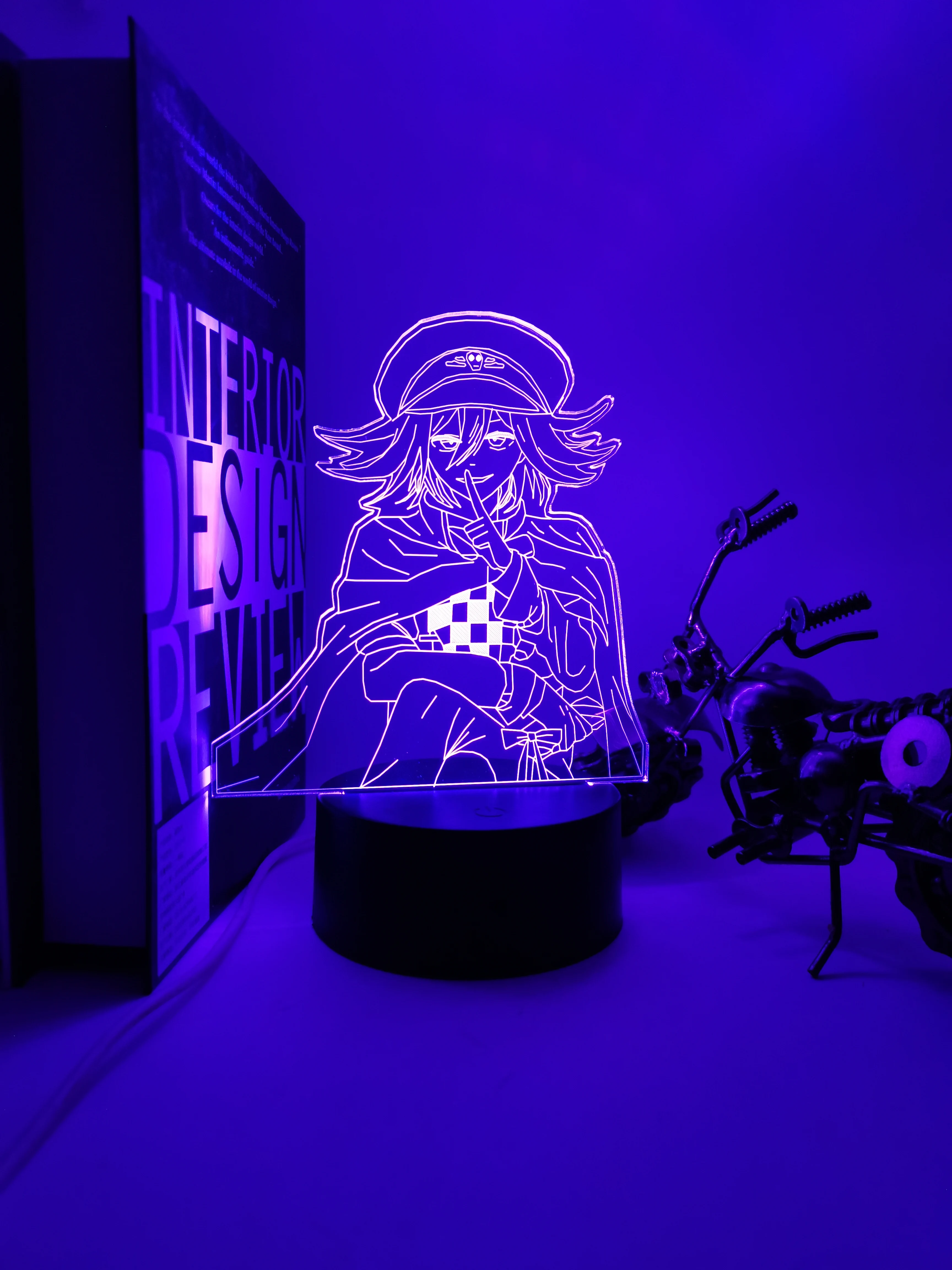 Danganronpa Led Night Light Kokichi Oma Lamp for Home Decoration Child Gift Danganronpa Acrylic Table Lamp Kokichi Oma night light lamp