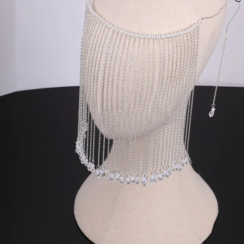 Hanfu старинная искусственная занавеска фата Висячие уши костюмы закрывающие лицо