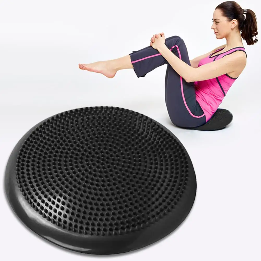 

Adult Yoga Training Fitness Balance Pad Cushion Practice Feet Thick Massage Ball Fitness Exercise Equipment