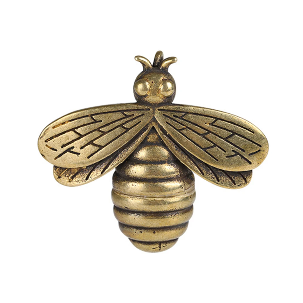 

1 шт. DIY латунная пчела ручной работы, маленькое украшение, искусственные фигурки, Декор для дома и офиса, поделки, подарок для друзей