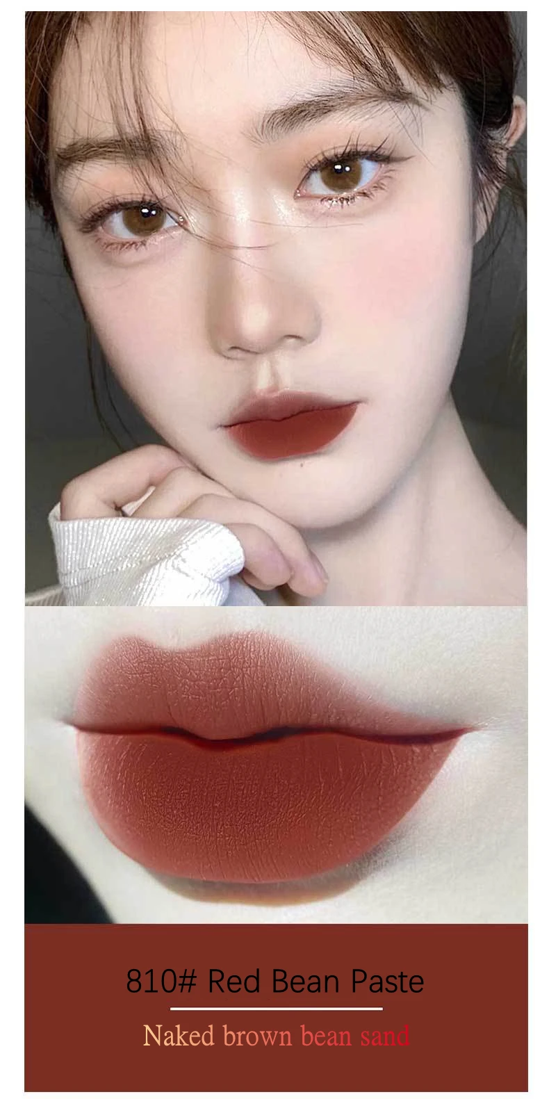 

Lip Mud Velvet Lipstick Glaze Not Easy To Stick Cup Matte Waterproof Makeup Long Lasting Cosmetic Moisture No Fading