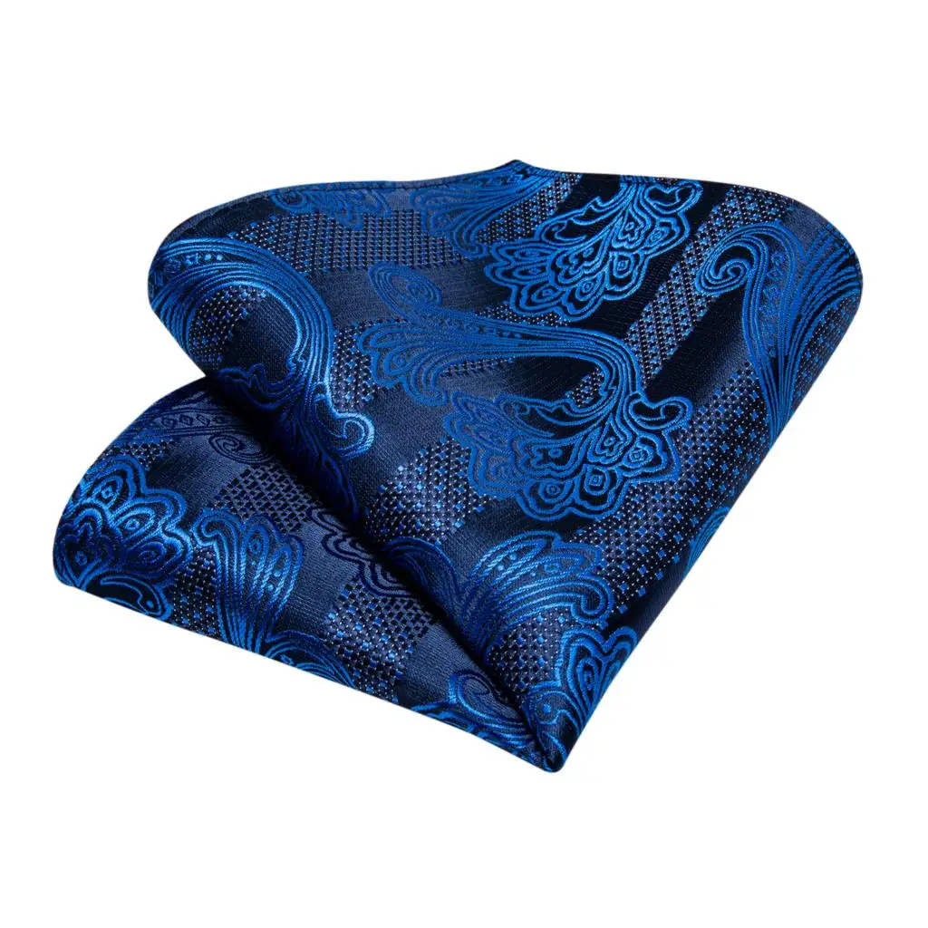 Мужской галстук темно синий цветочный однотонный качественный Свадебный для