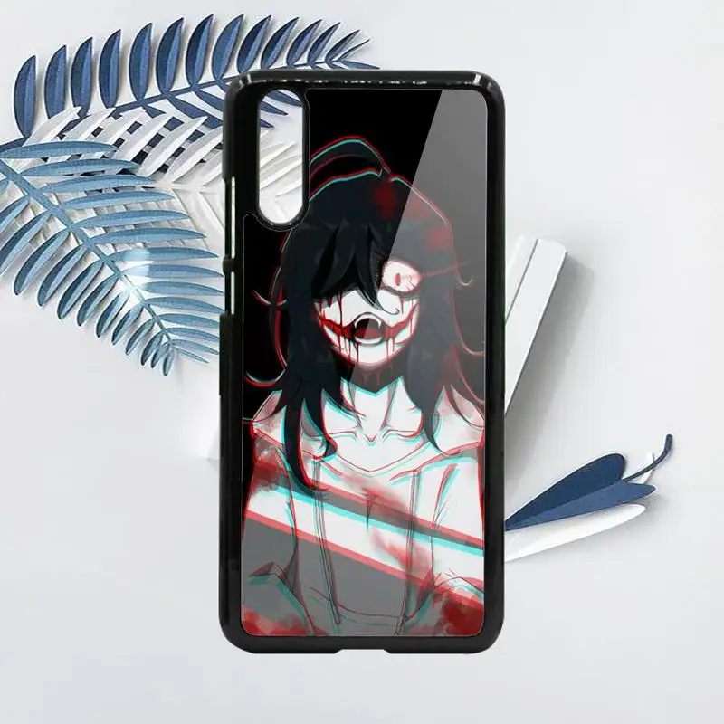 

Japan anime jeff the killer Phone Case PC For Samsung galaxy S note 8 9 20 10 e lite2019 plus pro ultra
