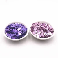 6mm 10g laser wiredrawing effect pvc loose sequins crafts paillettes sewing decoration diy manual clothing lentejuelas accessory