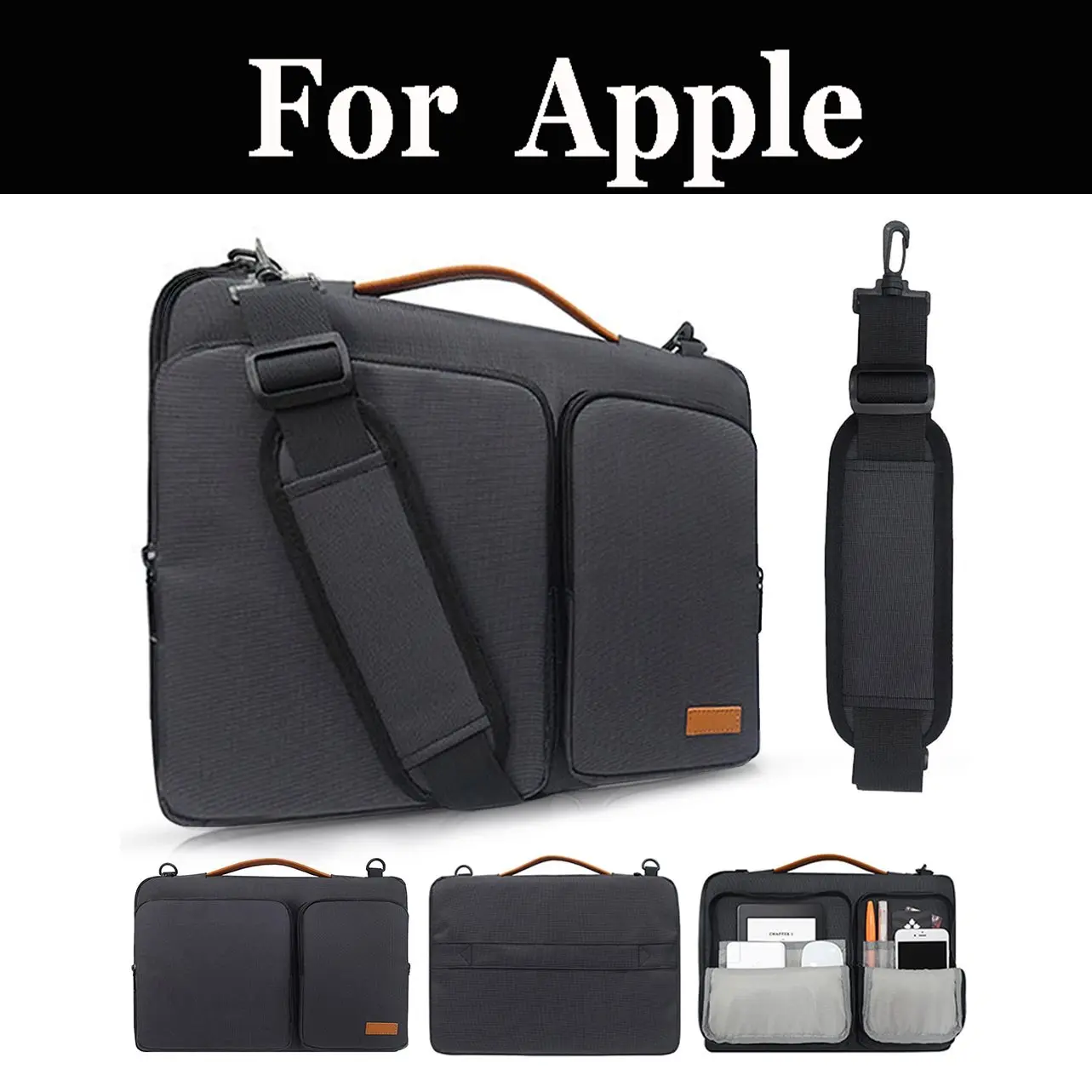 

Laptop Bag Case Nylon Airbag Shoulder Handbag Computer For Apple Mnyh2hn/A Mf865hn/A Mnyf2hn/A Me662hn/A Mre82hn/A Mluq2hn/A