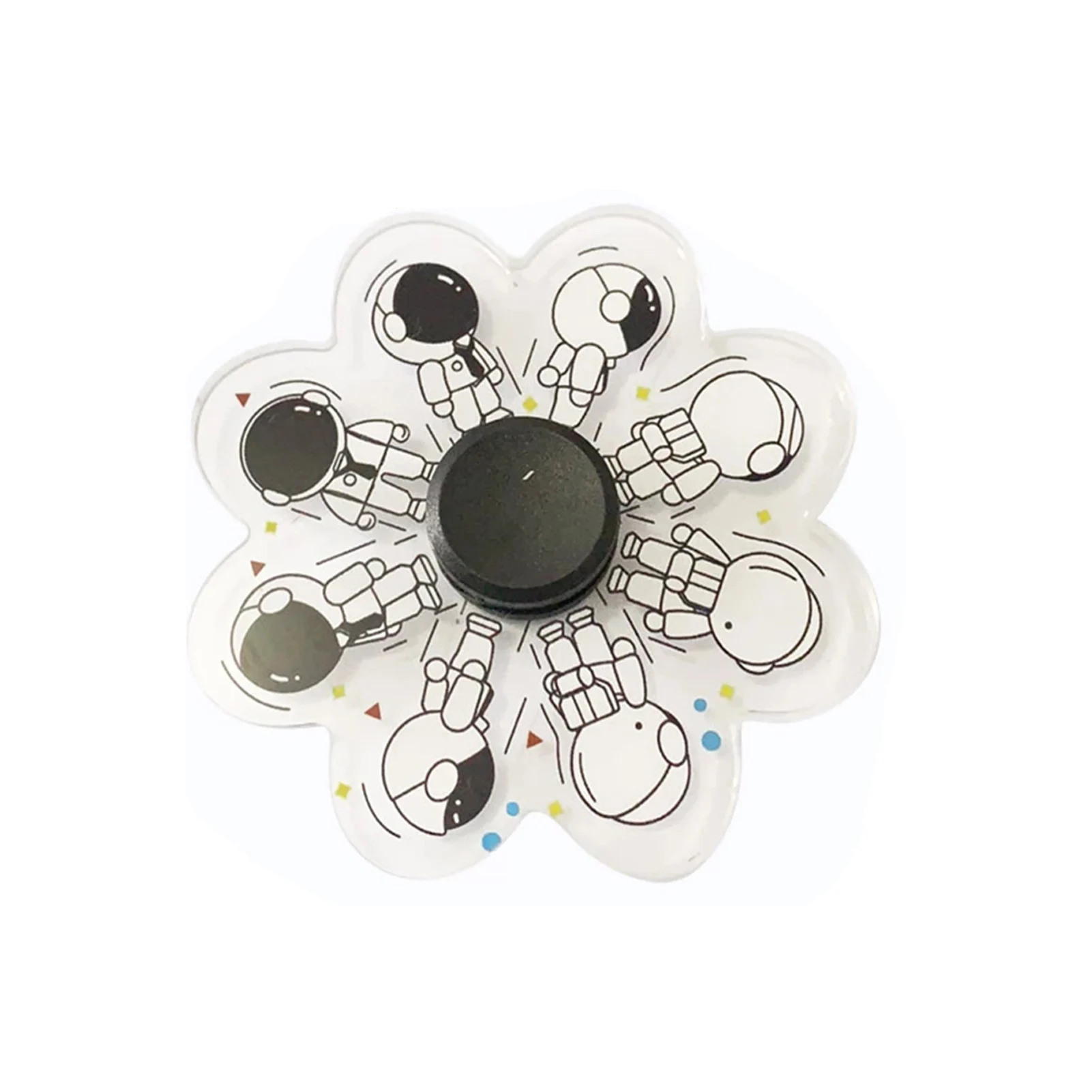 Фиджет Спиннер для рук гироскоп анти стресс Мультяшные животные анимация бег