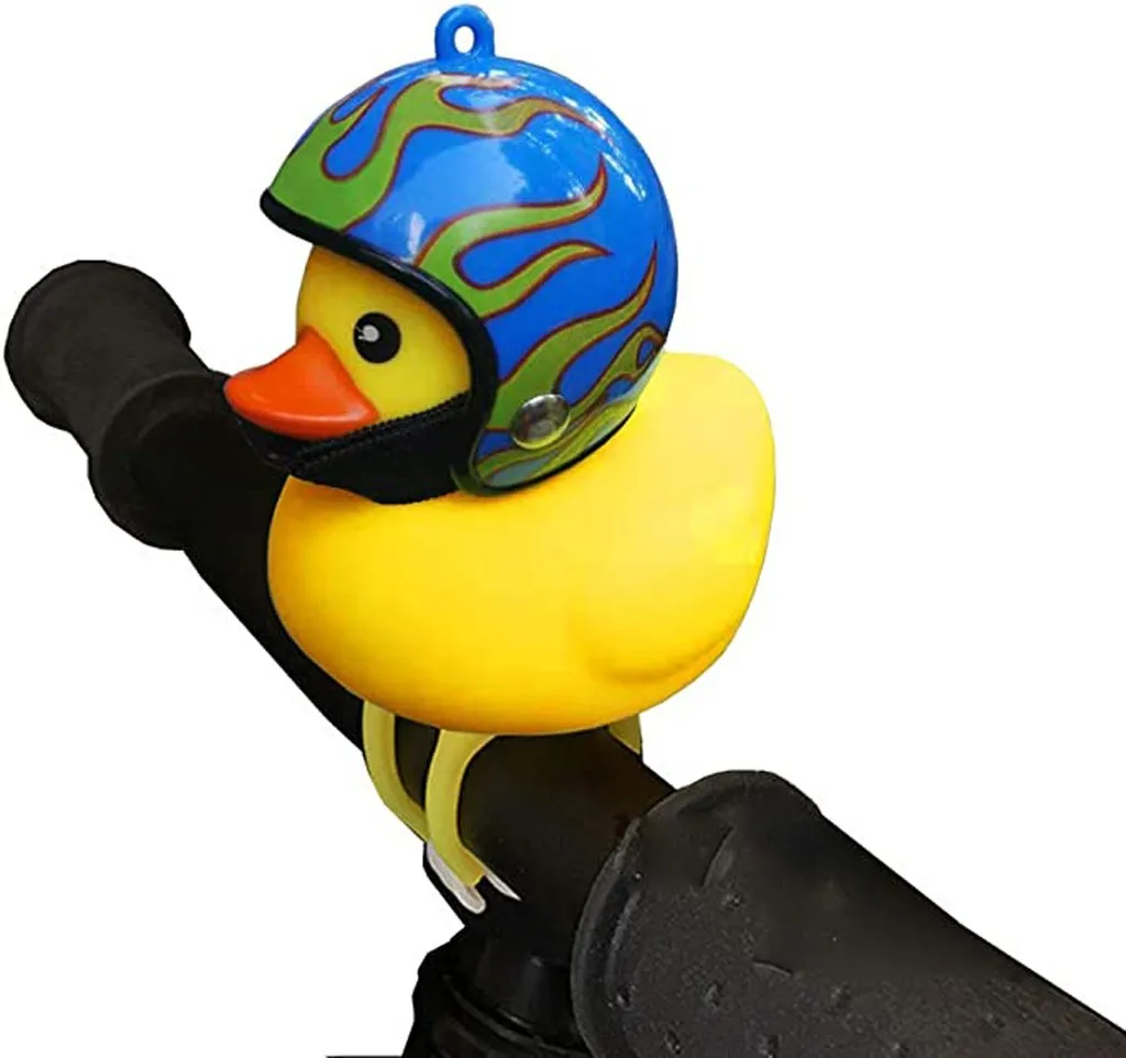 Велосипедные фары колокольчик маленькая Желтая утка дорожный велосипед