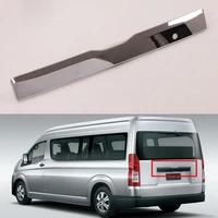 new car styling for toyota hiace 2019 2020 car rear trunk door decoration strips abs auto molding accessory