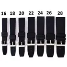 Ремешок силиконовый для часов, водонепроницаемый мягкий браслет с пряжкой, 16182022242628 мм