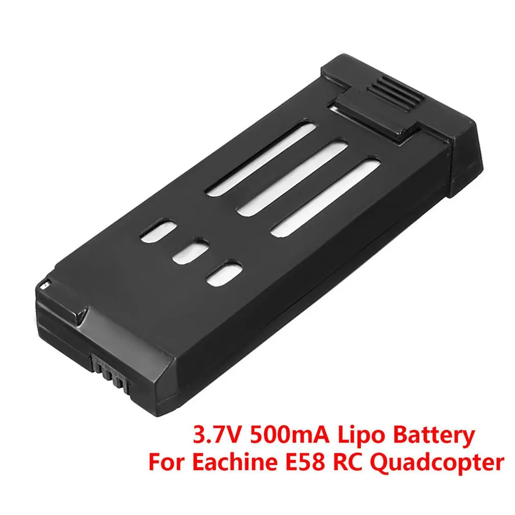 4 шт. E58 Wifi Fpv Rc Квадрокоптер компоненты 3,7 V 500 Mah Lipo батарея Замена для Fpv Racing Racer Accs камера Дрон