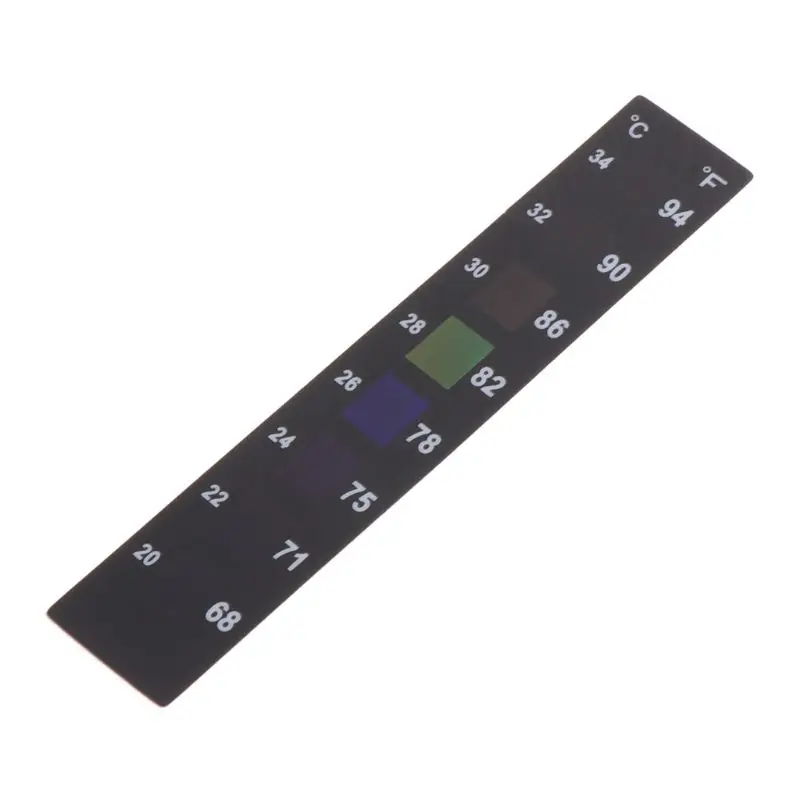 Прямая поставка аквариумный термометр наклейка температура аквариума цифровая