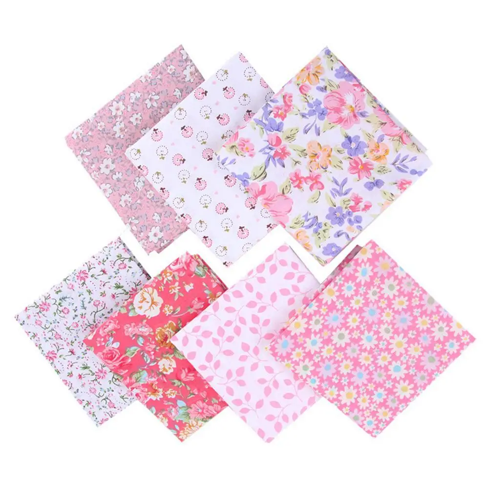 

Free Shipping Cotton Fabric Printed Cloth Sewing Quilting Fabrics For Patchwork Needlework DIY Handmade Accessories Material