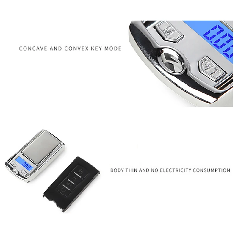 

LCD Display Digital Scale 0.01 Precise mini Gram Weight for Kitchen Jewelry Gold