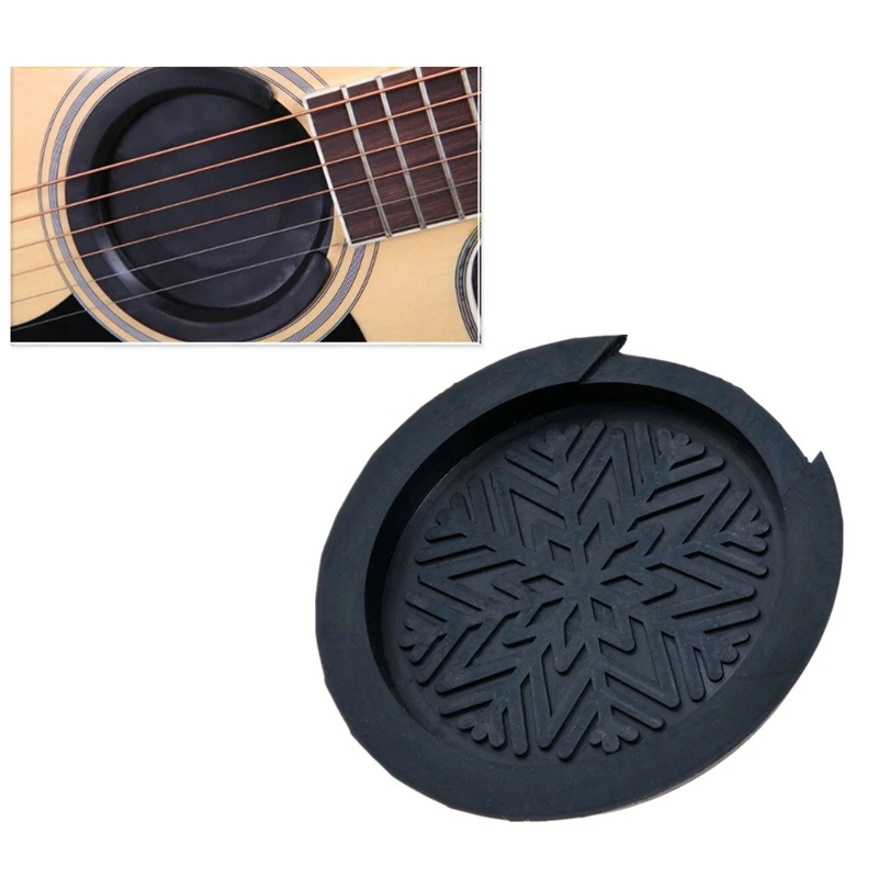 

Guitar Sound Hole Cover Block Rubber Acoustic Guitar Accessories 11cm