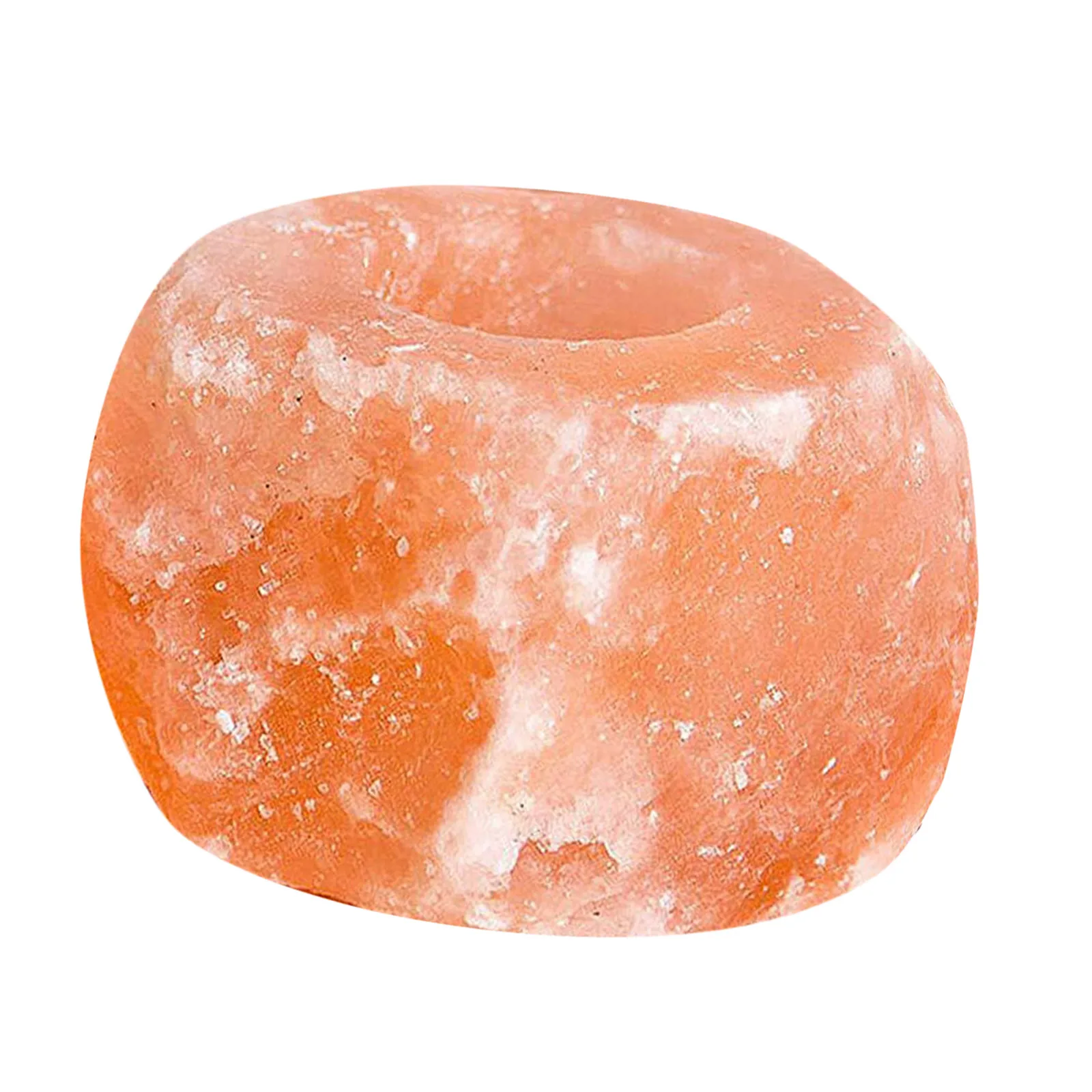 

Candle Holder Crystal Decorative Tea Light Stand Yoga Rock Salt Candleholder