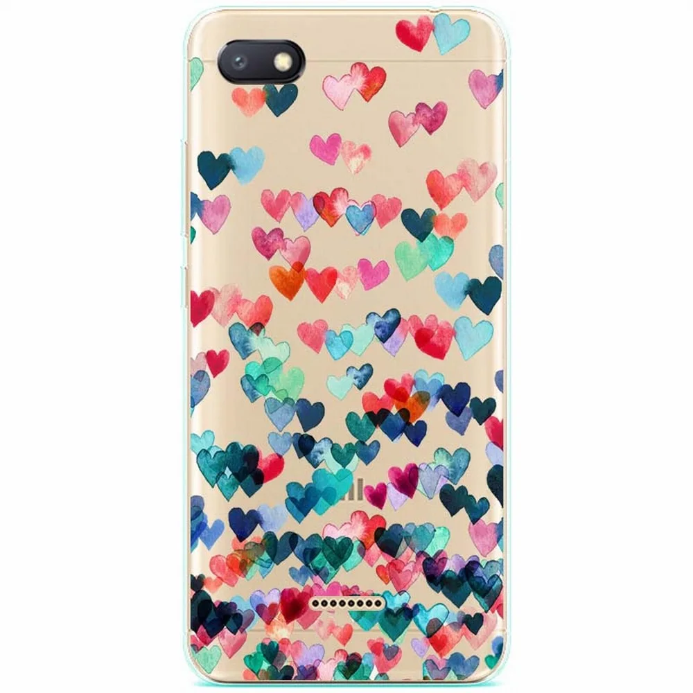 Case 820 Чехол для Xiaomi Redmi 6A, милый мягкий чехол из термополиуретана и силикона для Xiaomi Redmi 6A, чехол для Redmi A6, прозрачный чехол для девочки с фруктами, Redmi6A - Цвет: Case 820