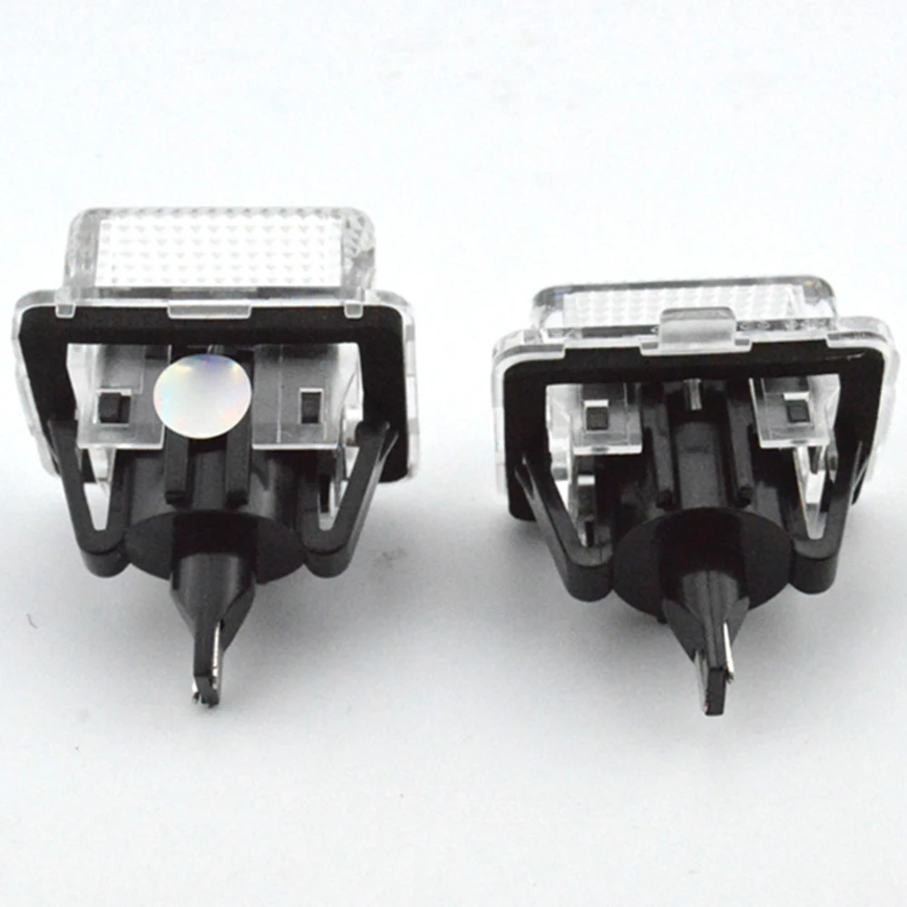 

2X Canbus LED Number License Plate Light For Mercedes Benz W216 W212 W221 Black
