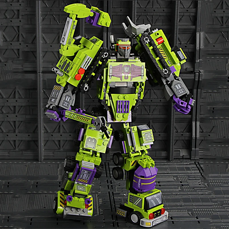6 в 1 создатель трансформации Военная война Робот Разрушитель оружие Танк корабль